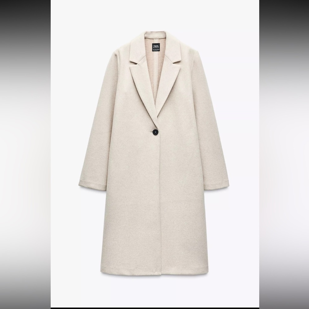 Zara Coat light sand - Picture 2 of 7